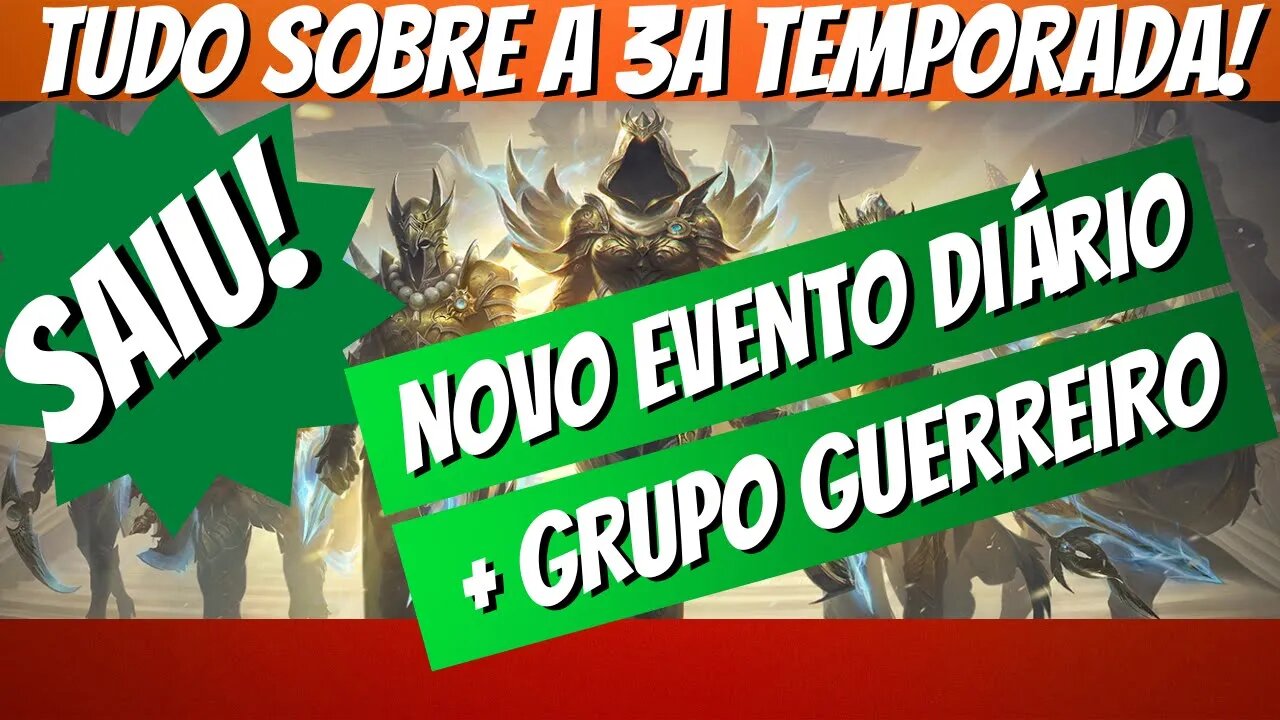 Diablo Immortal Saiu informacao da 3a temporada