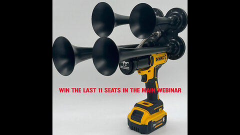 IMPACT TRAIN HORNS MINI #2 FOR THE LAST 11 SEATS IN THE MAIN WEBINAR