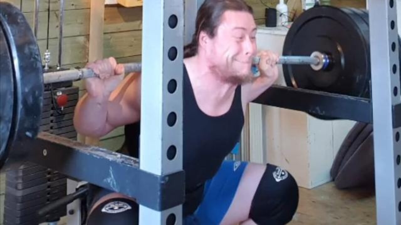 Tired, but MOTIVATED! 150 Kgs x 9 Squat