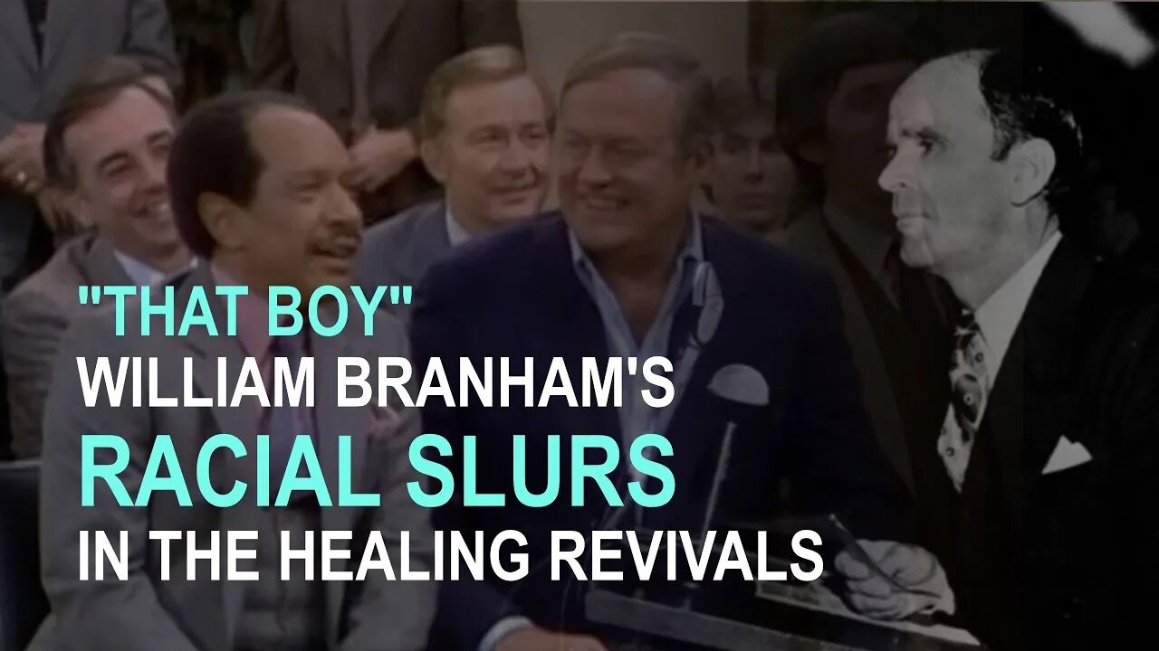 That Boy: William Branham's Racial Slurs in the Healing Revivals