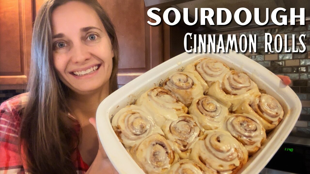 Sourdough Cinnamon Rolls (Make-Ahead Christmas Breakfast Recipe!)