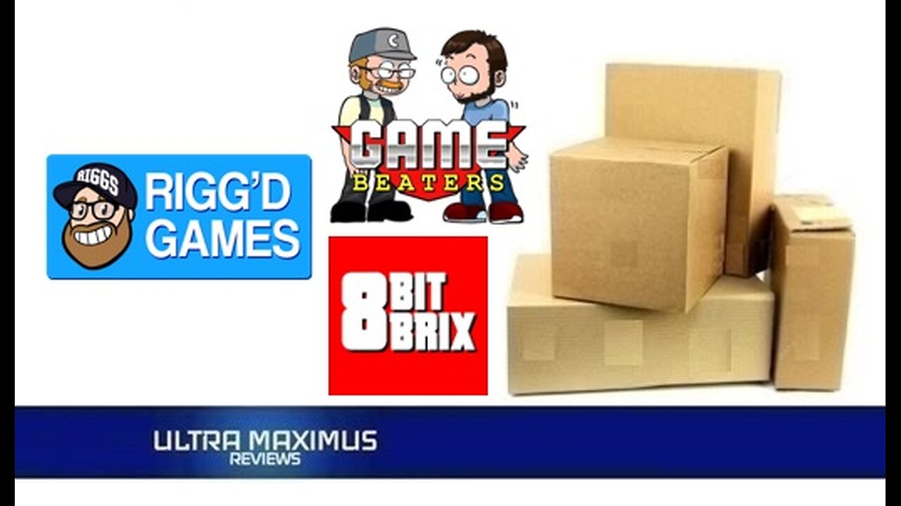 🎮 Rigg'd Games Unboxing from The Game Beaters Live Stream