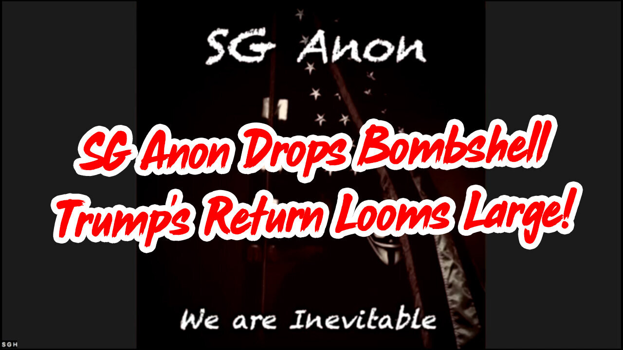 4/1/24 - SG Anon Drops Bombshell Update: Trump's Return Looms Large..