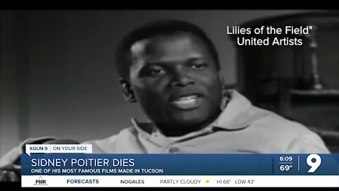 Sidney Poitier dies. A Tucson movie enhanced his reputation