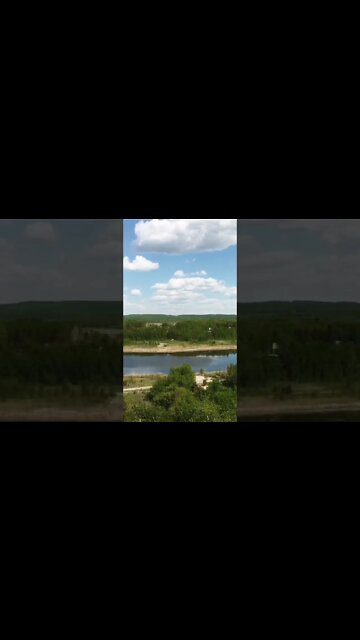 Muriel Lake, Alberta. Beautiful view with the Drone. #alberta