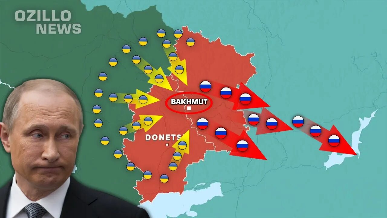 4 MINUTES AGO! Putin May Not See Tomorrow! Ukrainian Army Reached South of Bakhmut!