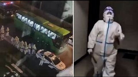 Mais de 13 Mil Pessoas em Quarentena na China, e Milhares São Levados á noite Pra Campos