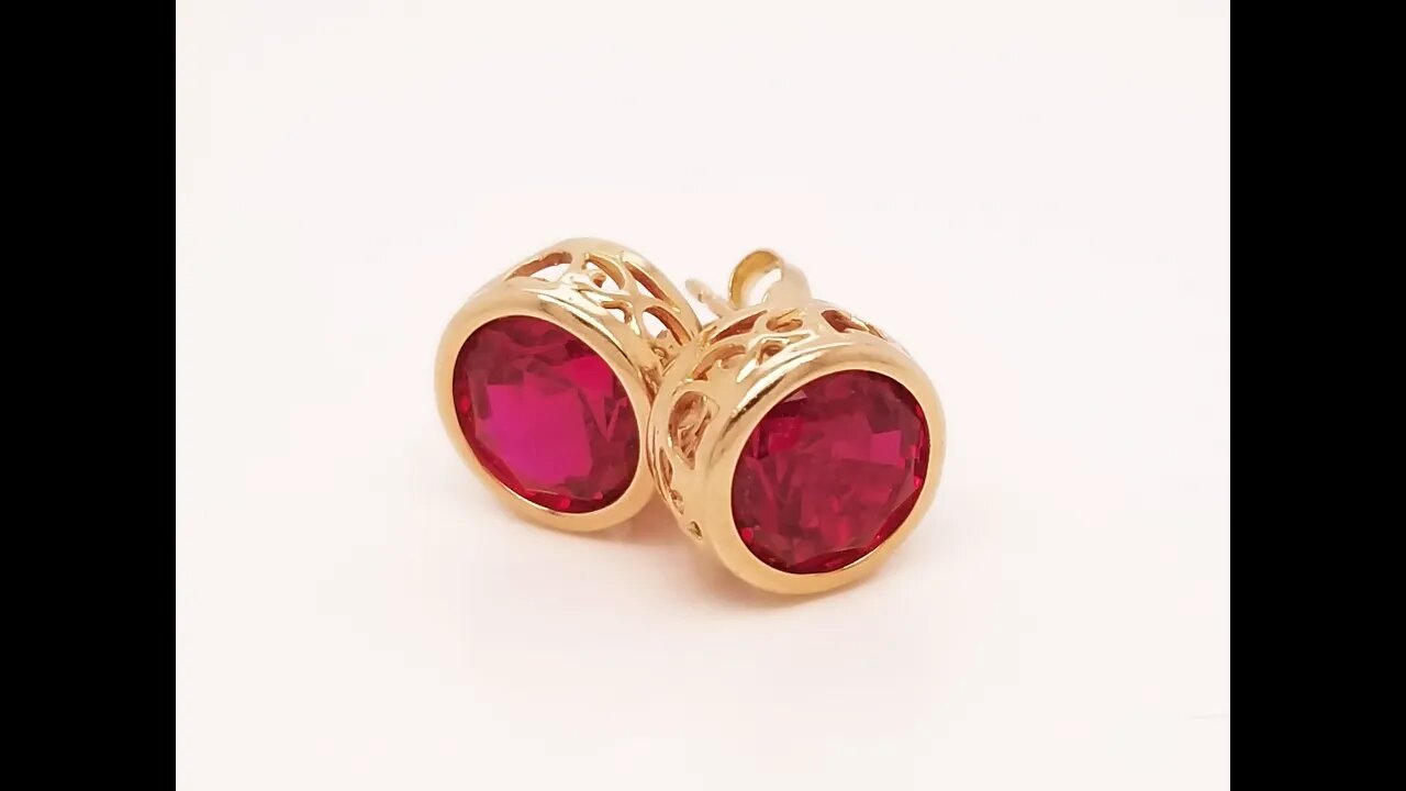 Chatham Created Rubies: Lab grown rubies, grown by the flux method.