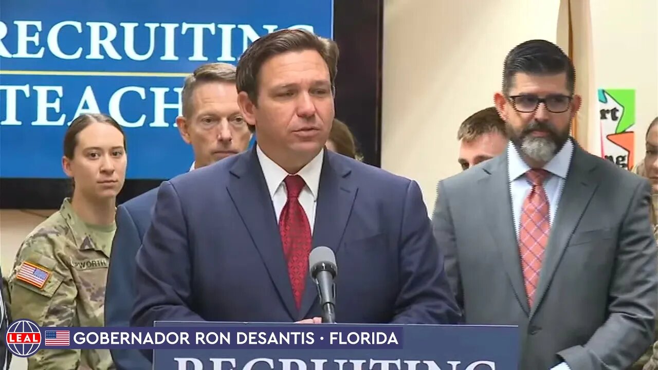 🇺🇸 Ron DeSantis · Conferencia de prensa sobre la Educación en Florida (17 ago 2022)