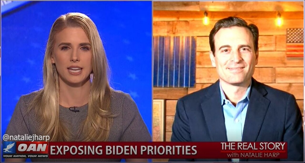 The Real Story - OAN Exposing Biden Priorities with Adam Laxalt