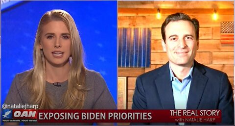 The Real Story - OAN Exposing Biden Priorities with Adam Laxalt