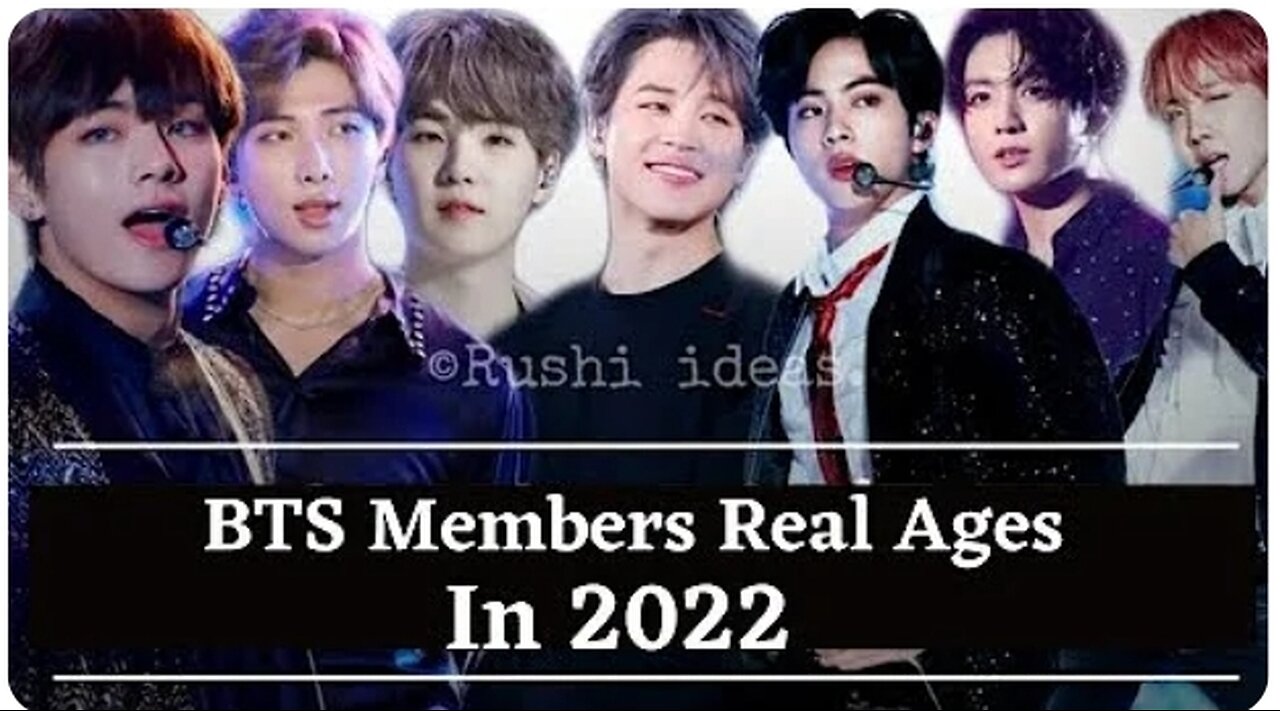 Bts Real ages in 2023