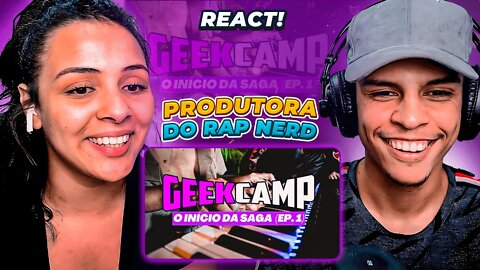 GeekCamp - O Início da Saga (EP. 1) | [ React em Casal ] 🔥