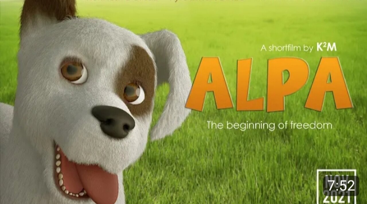 Alpa dog cartoon movie