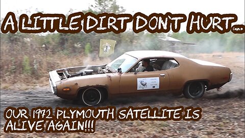 Will it run and drive as well as survive the dirt? Our old Plymouth lives again!