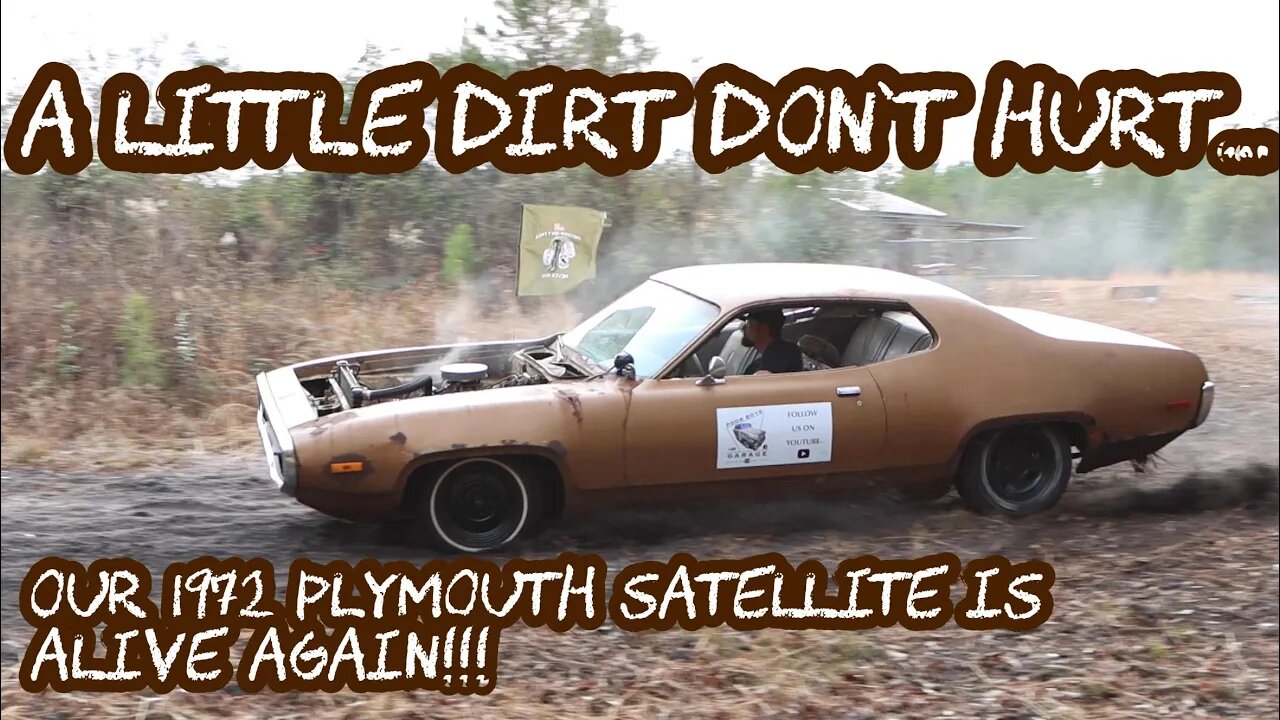 Will it run and drive as well as survive the dirt? Our old Plymouth lives again!