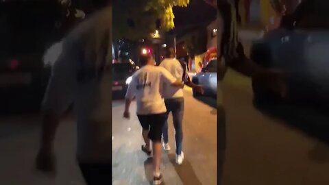 Ralf do Corinthians saindo de cena após se envolver em acidente de carro