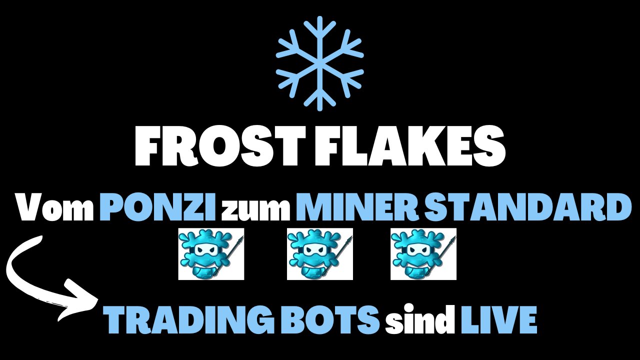 VOM PONZI SCHEME ZUM MINER STANDARD - FROST FLAKES | 2022 (Deutsch)
