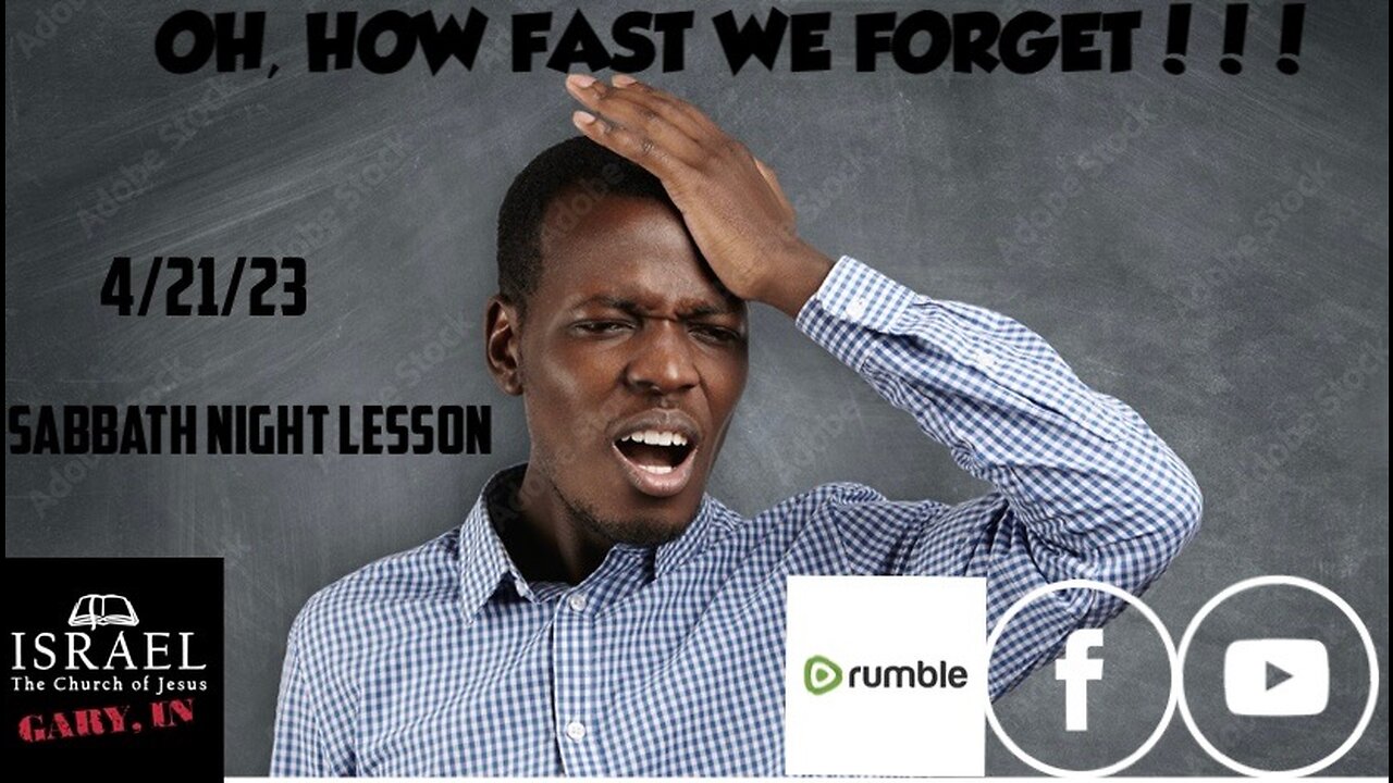 OH, HOW FAST WE FORGET!!!