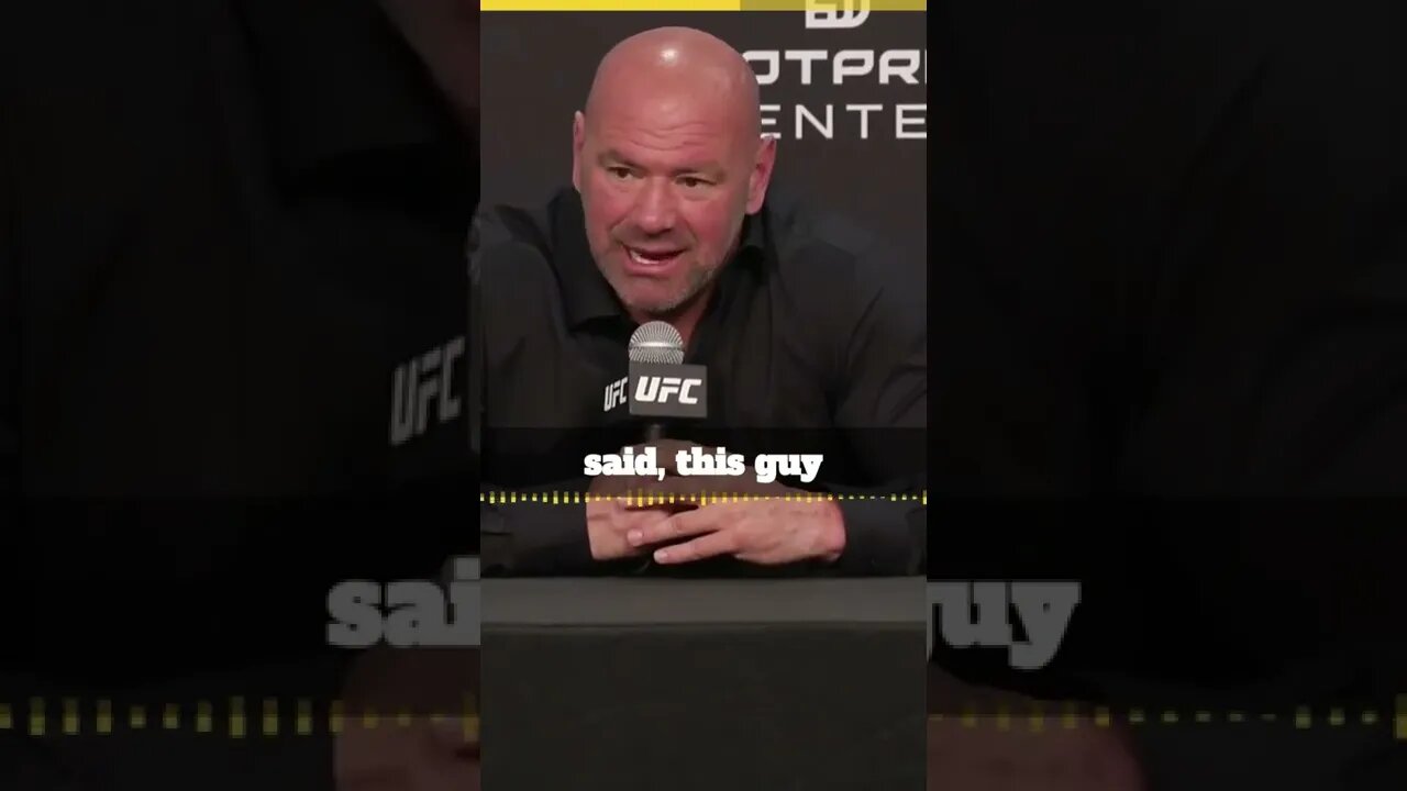 DANA WHITE ON DANA WHITE PRIVILEGE
