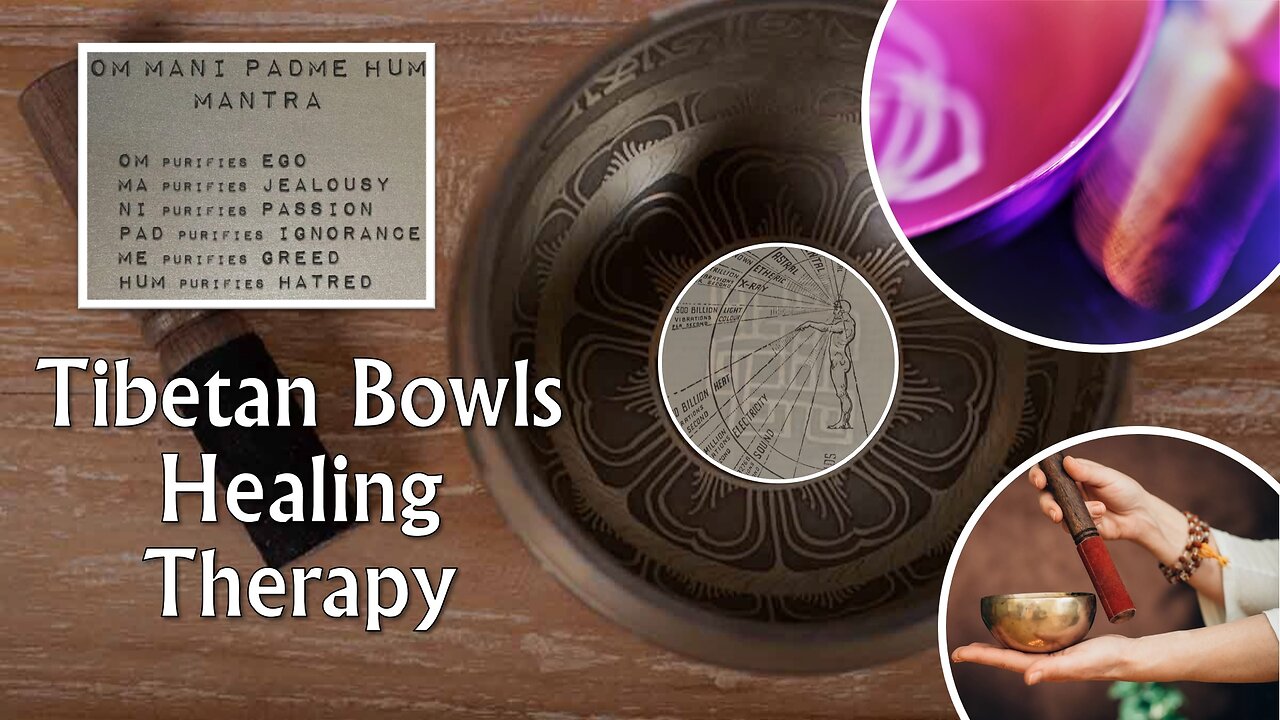 TIBETAN SINGING BOWLS HEALING THERAPY.