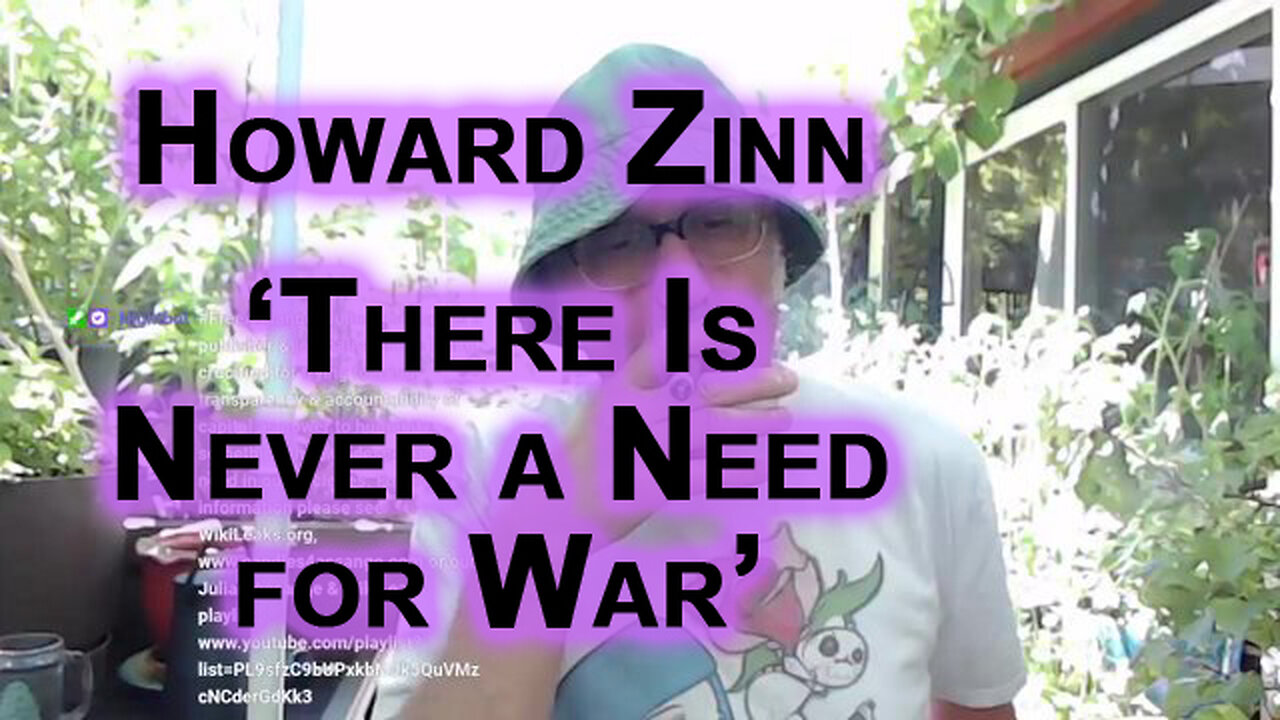 Howard Zinn, There Is Never a Need for War, There Is Only Need for Insurrection: Russia-Ukraine War