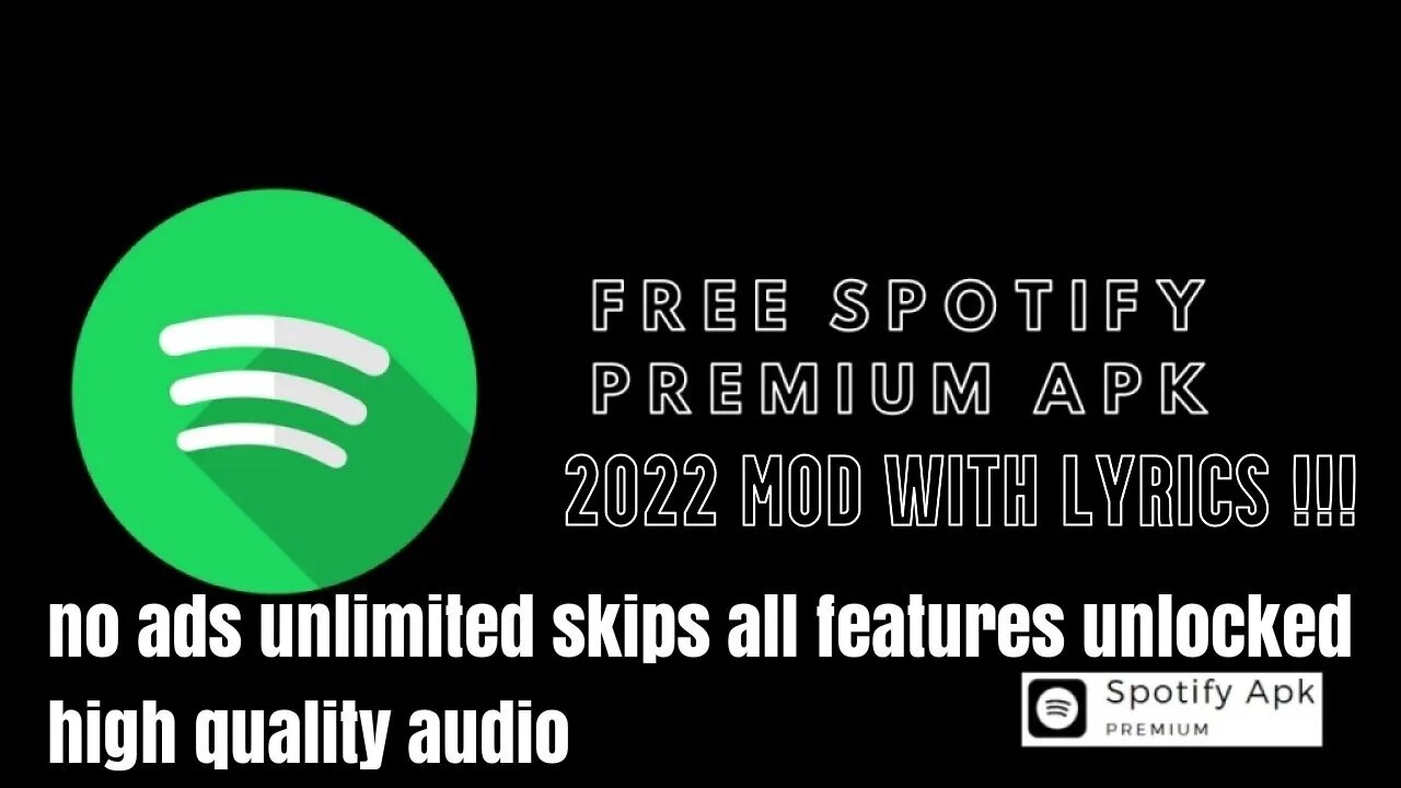 Spotify Prem no ads unlimited skips and lyrics