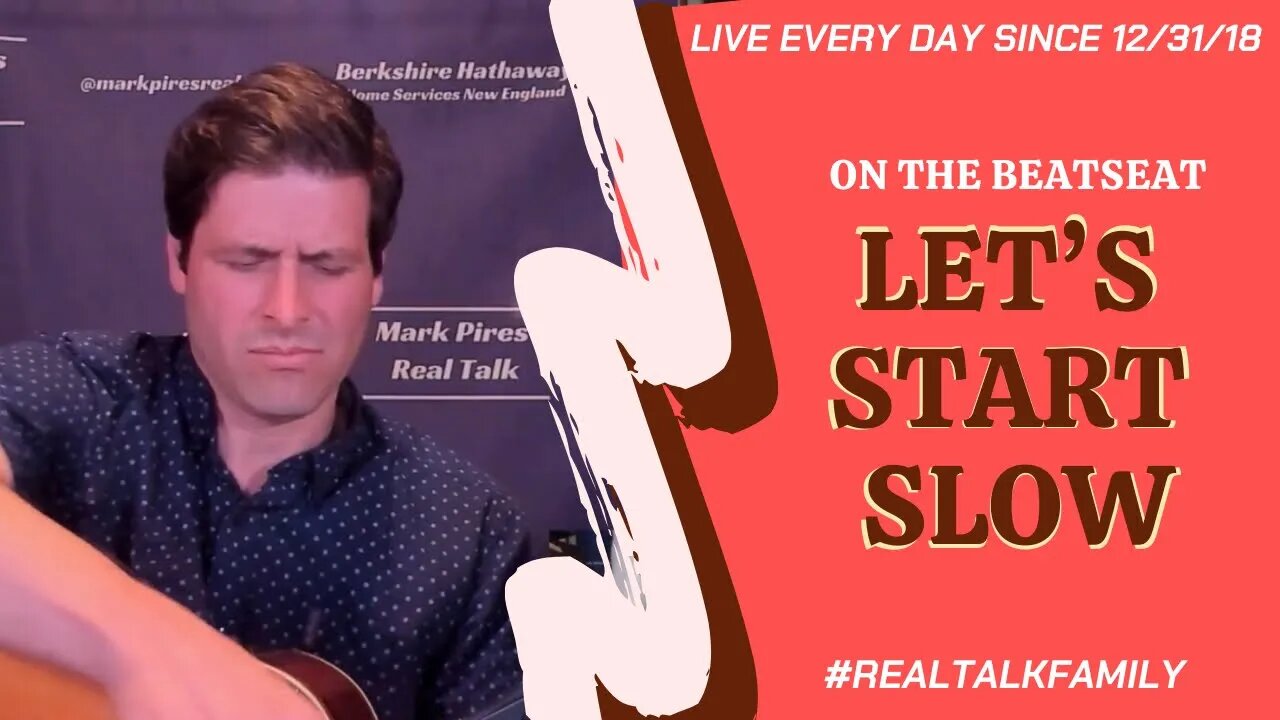 Let’s Start Slow on the BeatSeat™️ Mark Pires Original Song