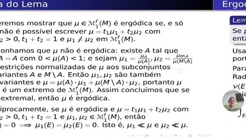 Teoria Ergódica: Medidas ergódicas como extremos do conjunto das probabilidades invariantes