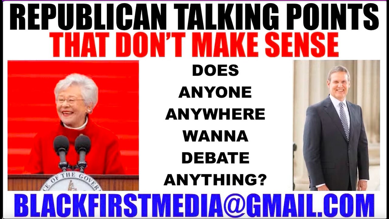 REPUBLICAN TALKING POINTS THAT I WOULD LOVE TO DEBATE AGAINST | DOES ANYONE WANT THIS SMOKE?