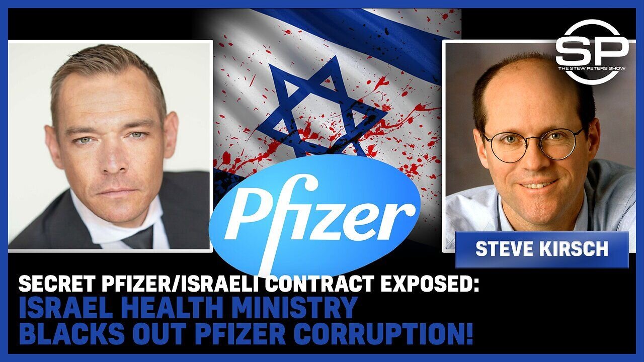 Secret Pfizer/Israeli Contract EXPOSED: Israel Health Ministry BLACKS OUT Pfizer CORRUPTION!