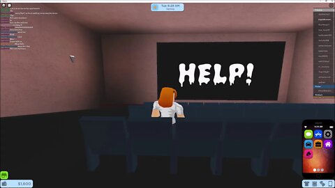 RoCity Movie Theater/Cinema - Herzenstein - RoCitizens - Roblox Gameplay - Blox n Stuff
