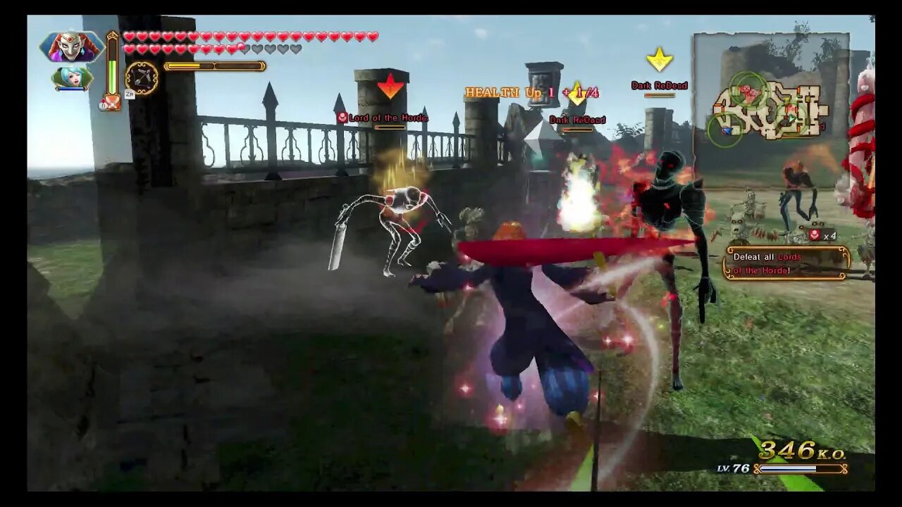 Hyrule Warriors Definitive Edition - Lorule Map - Square H1 (A Rank)