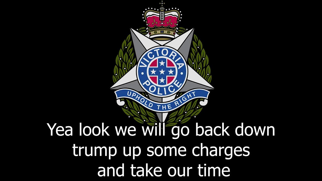 VICTORIA POLICE CAUGHT OUT!