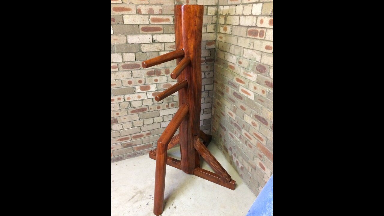 Japanese Joinery Wooden Dummy Construction (Mudjong) - Boneco de Madeira Wing Chun