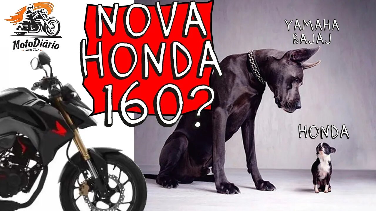 Honda BUSCA de uma NOVA 160 cc para combater Yamaha e Bajaj?