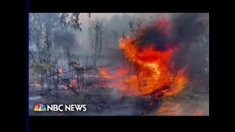 Residents evacuate as wildfires rage in Louisiana