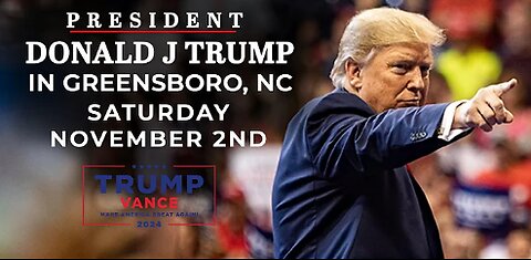 LIVE: President Trump in Greensboro, NC