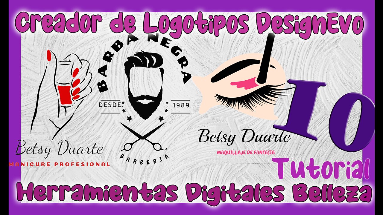 🆕 Crea el LOGO de tu empresa con DESIGNEVO ✅ Herramientas Digitales Belleza ✅ Tip 10