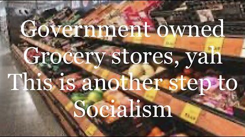 Government run grocery stores