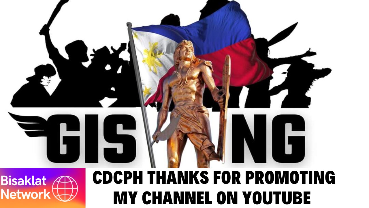 THANKS FOR PROMOTING MY CHANNEL, CDCPH