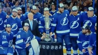 Tampa Bay Lightning win Prince of Wales Trophy as Eastern Conference Champions 2022