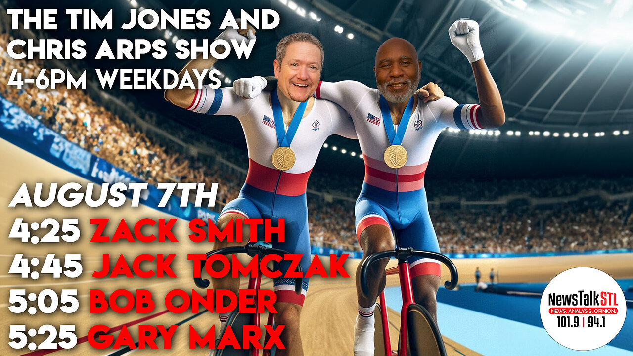 The Tim Jones and Chris Arps Show 08.07.2024 Zack Smith | Jack Tomczak | Dr. Bob Onder | Gary Marx