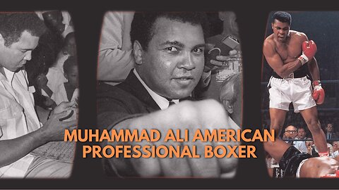 Muhammad Ali boxer | Cassius Marcellus Clay Jr.