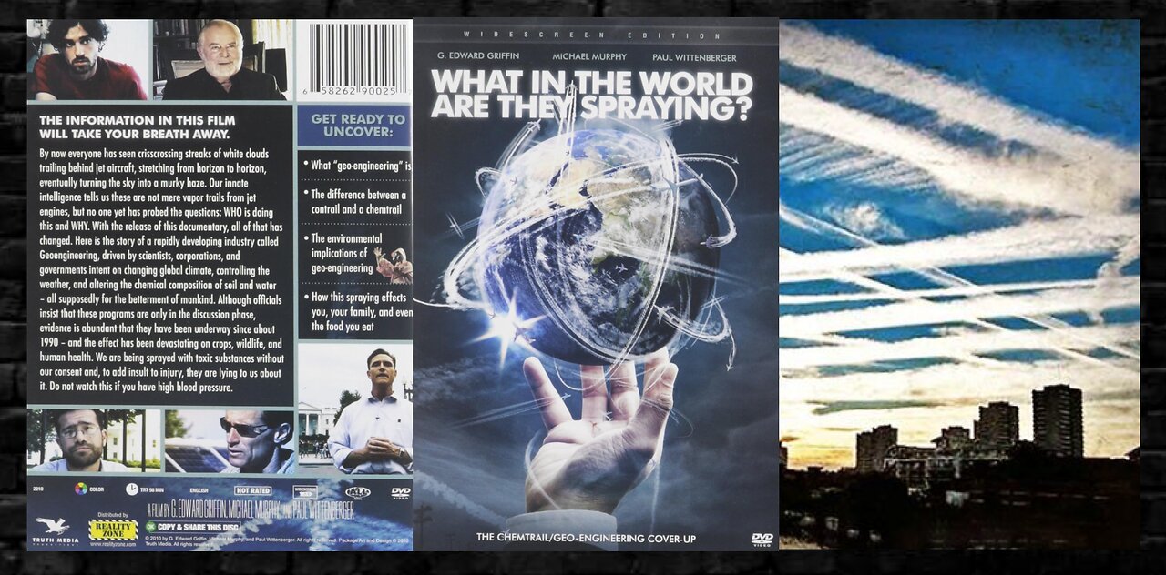 🌃⚡️What in the World Are They Spraying❓(2010) ▪️ The Chemtrail / Geoengineering Cover-Up 👀