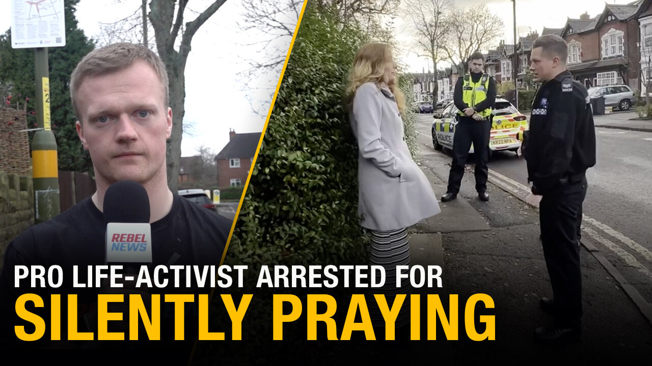 Woman arrested for silently praying