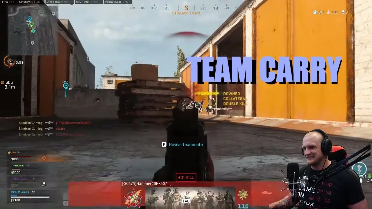 I get too excited in Warzone | Quads Run