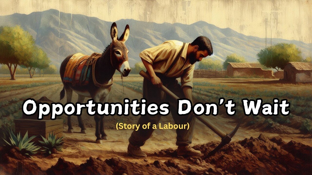 Motivational Story-Opportunities Don’t Wait | Story of a Laborer | Tales by Monisha |PSN Experiment