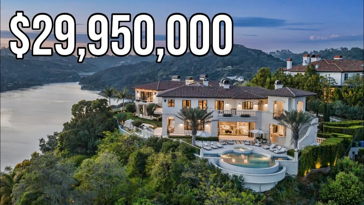 Inside a $29,950,000 Sprawling Bel Air Estate | Mansion Tour