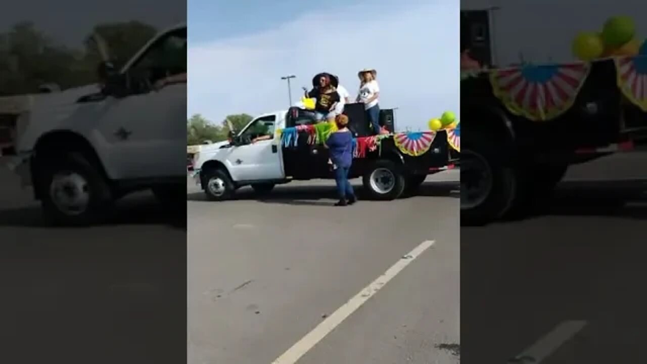 New Mexico State Fair Parade 2022 - VIP Behind The Scenes Bicycle Ride View with "TheGlassman"